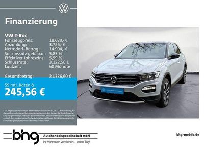 Second-hand VW T-Roc IQ Drive 116 CP (85 kW) 2019 Argintiu SUV