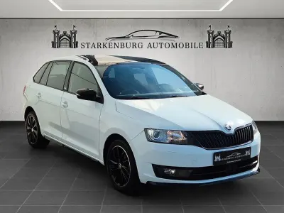 Gebraucht Skoda Rapid Monte Carlo 110 PS (80 kW) 2017 Weiß Kleinwagen