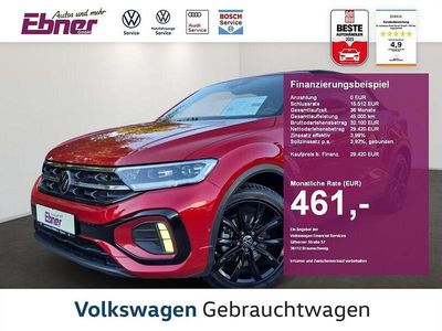 Gebraucht VW T-Roc Style 150 PS (110 kW) 2022 Schwarz SUV