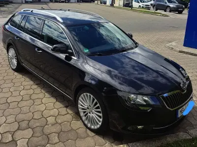 Gebraucht Skoda Superb Best of 170 PS (125 kW) 2015 Schwarz Kombi