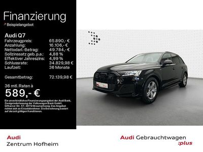 Gebraucht Audi Q7 S-Line 286 PS (210 kW) 2023 Mythosschwarz metallic SUV