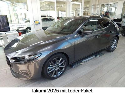 Neu Mazda 3 Takumi-Line 140 PS (102 kW) 2026 Grau Limousine