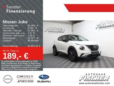 Gebraucht Nissan Juke N-Connecta 143 PS (105 kW) 2026 Weiß SUV