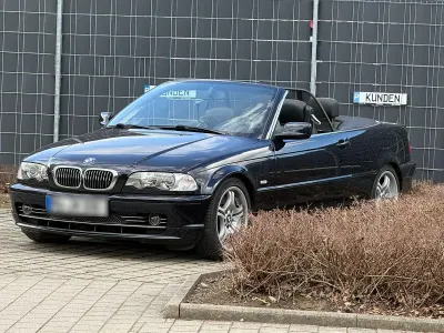 Gebraucht BMW 330 Cabriolet M Sport 231 PS (169 kW) 2000 Schwarz Cabrio