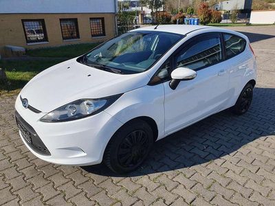 Gebraucht Ford Fiesta Trend 60 PS (44 kW) 2010 Frostweiß Kleinwagen