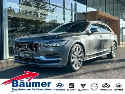 Occasion Volvo V90 Inscription 320 ch (235 kW) 2018 Gris Break