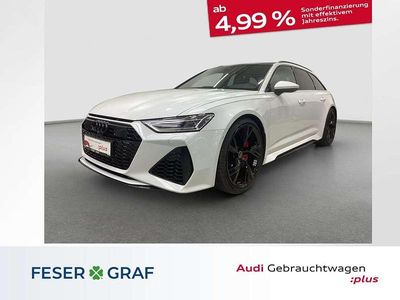 Gebraucht Audi RS6 Ambiente 600 PS (441 kW) 2022 Gletscherweiß metallic Kombi