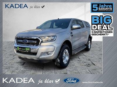 Begagnad Ford Ranger Limited 160 HK (117 kW) 2017 Silver Pickup
