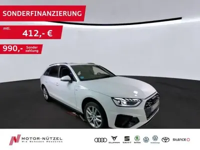 Gebraucht Audi A4 S-Line 204 PS (150 kW) 2022 Gletscherweiß metallic Kombi