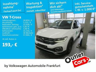 Gebraucht VW T-Cross Style 150 PS (110 kW) 2022 Weiß SUV
