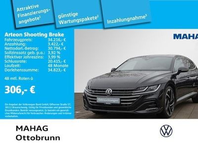 Gebraucht VW Arteon R-line 200 PS (147 kW) 2022 Deep black perleffekt Kombi