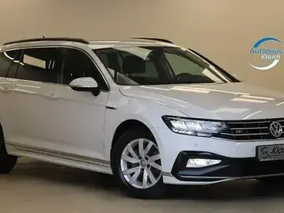 Usata VW Passat R-line 150 CV (110 kW) 2020 Bianco Station wagon