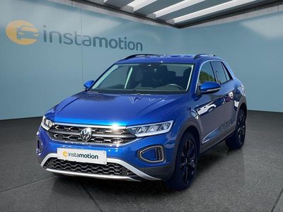 Used VW T-Roc 110 HP (80 kW) 2022 Blue SUV