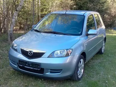 Brugt Mazda 2 80 HK (58 kW) 2004 Blå Hatchback