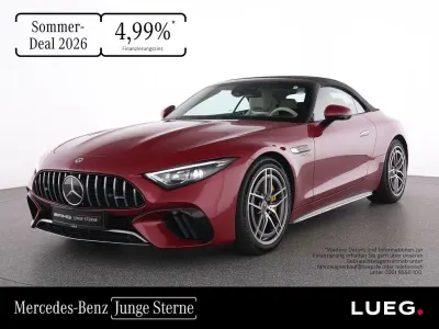 Gebraucht Mercedes SL63 AMG AMG 585 PS (430 kW) 2022 Rot Cabrio