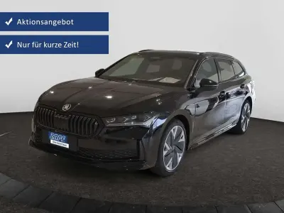 Neu Skoda Superb SportLine 193 PS (141 kW) 2026 Schwarz Kombi