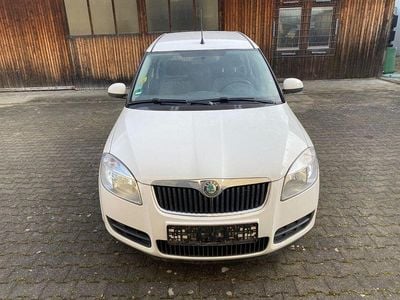 Gebraucht Skoda Roomster Style 80 PS (58 kW) 2008 Weiß Van / Kleinbus