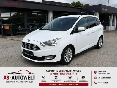 Gebraucht Ford Grand C-Max Titanium 182 PS (133 kW) 2017 Weiß Van / Kleinbus