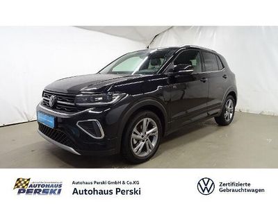 Brugt VW T-Cross R-line 150 HK (110 kW) 2024 Sort SUV