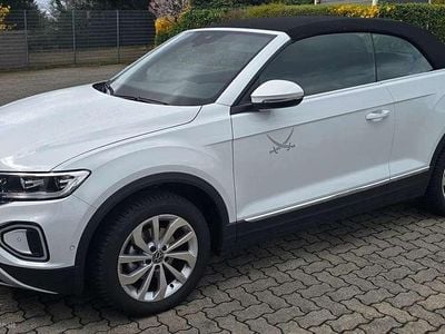 Gebraucht VW T-Roc Cabriolet Style 116 PS (85 kW) 2024 Weiß Cabrio