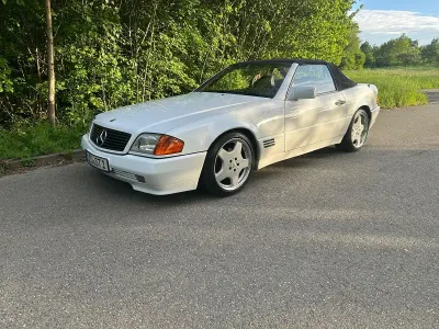 Gebraucht Mercedes SL300 190 PS (139 kW) 1989 Weiß Cabrio