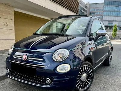 Usata Fiat 500C Riva 86 CV (63 kW) 2017 Blu Cabrio