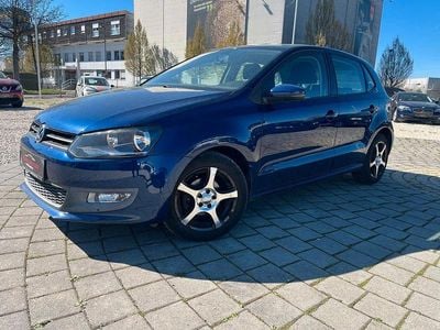Gebraucht VW Polo Comfortline 86 PS (63 kW) 2009 Blau Kleinwagen