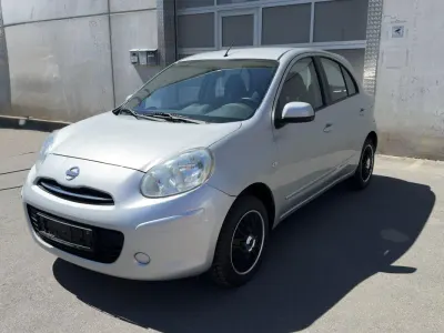 Occasion Nissan Micra Acenta 80 PK (58 kW) 2012 Zilver Hatchback