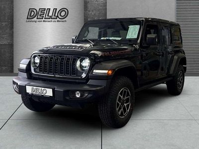 Neu Jeep Wrangler Unlimited Rubicon 272 PS (200 kW) 2026 Black clear coat SUV