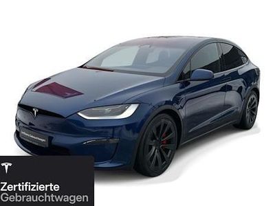 Gebraucht Tesla Model X Plaid 750 kW (1020 PS) 2024 Blau SUV