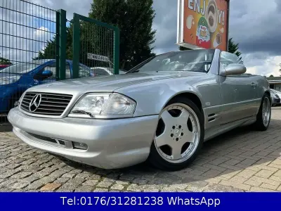 Second-hand Mercedes SL320 AMG 224 CP (164 kW) 1998 Argintiu Cabrio