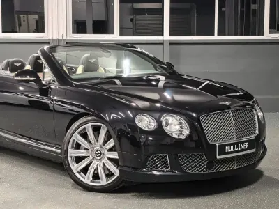 Gebraucht Bentley Continental GT Convertible Mulliner 575 PS (422 kW) 2013 Schwarz Cabrio