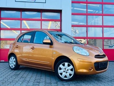 Gebraucht Nissan Micra Acenta 80 PS (58 kW) 2012 Orange Kleinwagen
