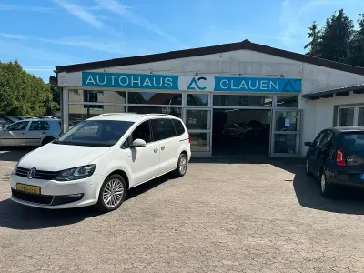 Gebraucht VW Sharan Edition 140 PS (102 kW) 2014 Weiß Van / Kleinbus