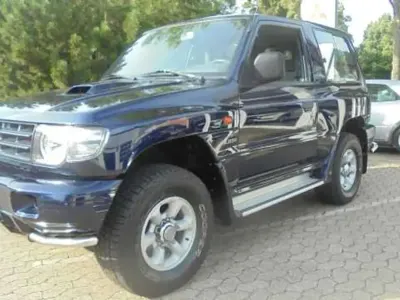 Gebraucht Mitsubishi Pajero 116 PS (85 kW) 2004 Avusblau SUV