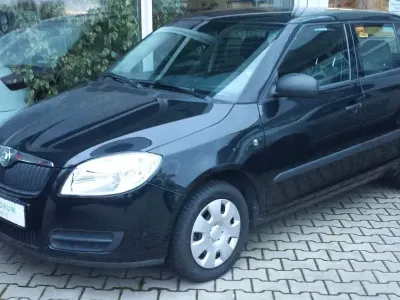 Gebraucht Skoda Fabia 60 PS (44 kW) 2010 Schwarz Kleinwagen