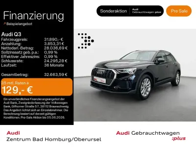 Gebraucht Audi Q3 Ambiente 150 PS (110 kW) 2025 Mythosschwarz metallic SUV