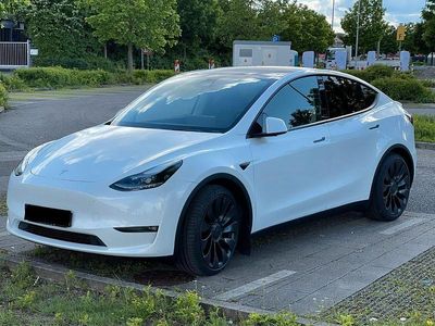 Gebraucht Tesla Model Y Performance 320 kW (436 PS) 2022 Weiß SUV
