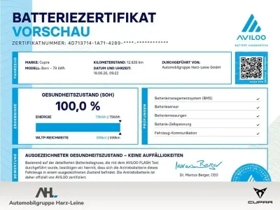 Gebraucht Cupra Born e-Boost 169 kW (231 PS) 2025 Geysirsilber Kleinwagen