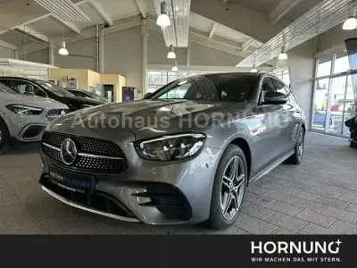 Brugt Mercedes E300 AMG line 2021 Grå