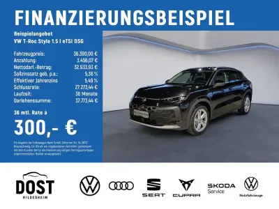 Neu VW T-Roc IQ Drive 116 PS (85 kW) 2026 Schwarz SUV