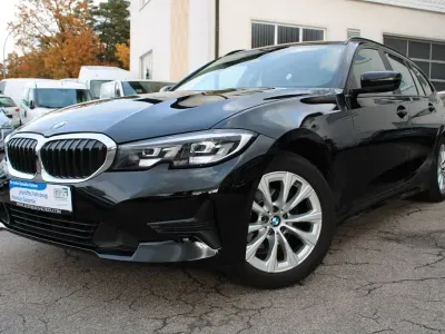Brugt BMW 318 156 HK (114 kW) 2021 Sort Stationcar