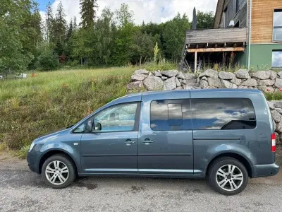 Gebraucht VW Caddy Maxi Life Life 102 PS (75 kW) 2008 Grau Van / Kleinbus