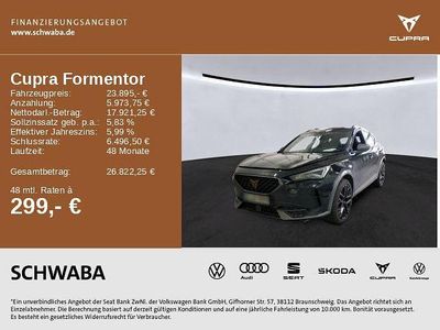 Midnight schwarz Gebraucht 2021 Cupra Formentor VZ SUV | 23.895 € (Guter Preis)