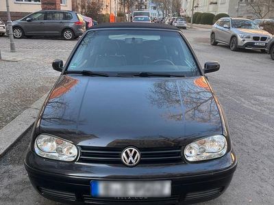 Gebraucht VW Golf Cabriolet Edition 2002 Schwarz Cabrio