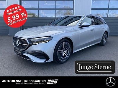 Second-hand Mercedes E300 AMG line 204 CP (150 kW) 2024 Argintiu Break