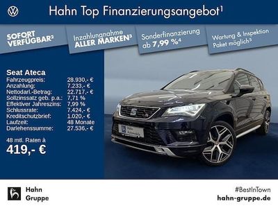 Gebraucht Seat Ateca FR 150 PS (110 kW) 2020 Schwarz SUV
