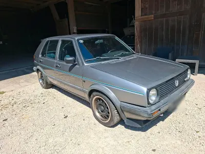 Gebraucht VW Golf II 60 PS (44 kW) 1990 Grau Kleinwagen
