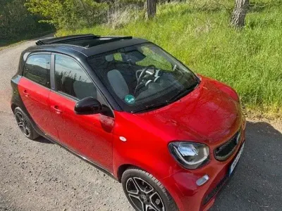 Usata Smart ForFour Passion 90 CV (66 kW) 2015 Rosso Utilitaria