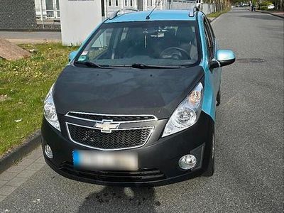 Second-hand Chevrolet Spark 81 CP (59 kW) 2012 Albastru Hatchback